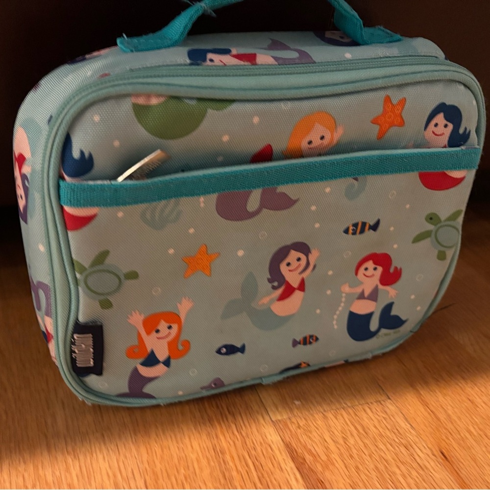 Mermaid Theme Lunch Bag with Handle